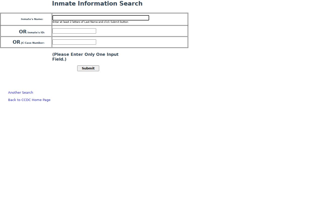 Sunrise Manor people search in Clark County detention records